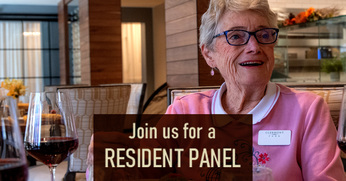 Clermont Park Resident Panel Event