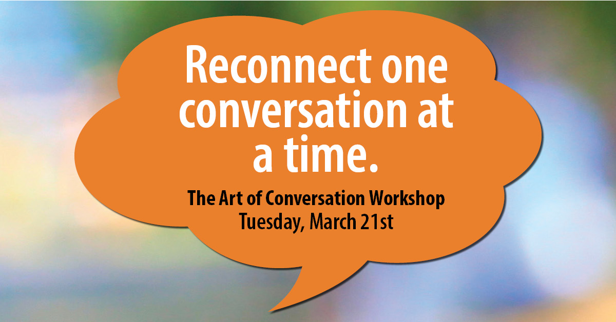 Holly Creek Art of Conversation Event