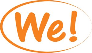 We logo NEW orange